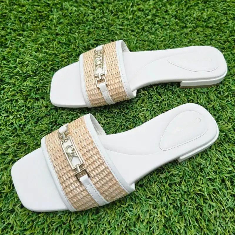 Sandalias CK con diseño tejido