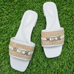 Sandalias CK con diseño tejido