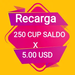 Recarga 250 CUP