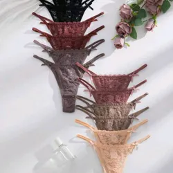 Blumer hilo con encajes