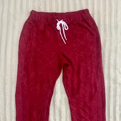 Pijama rojo vino 