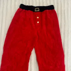 Pijama rojo de Santa Claus