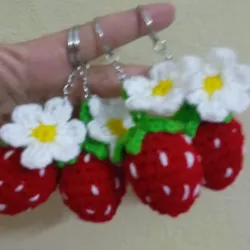Llavero de fresa