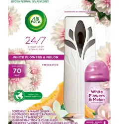 Bucaro difusor air wick white flowers & melon 