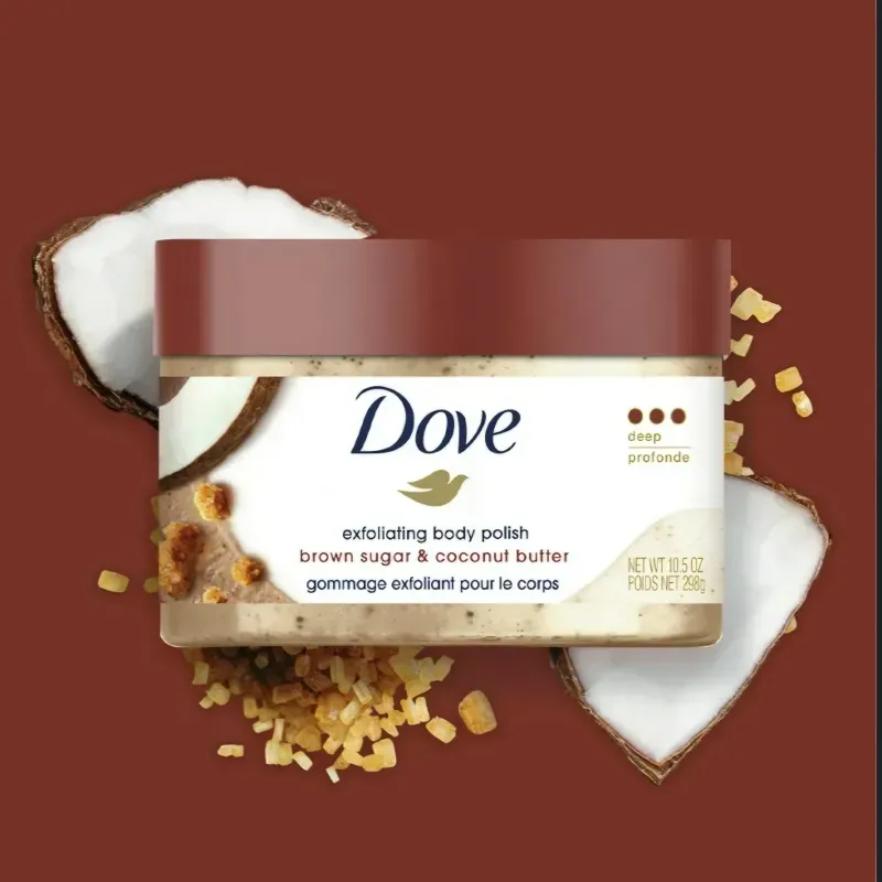 Exfoliante corporal Dove 