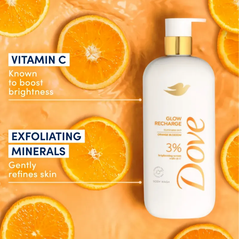 Gel de baño Dove 