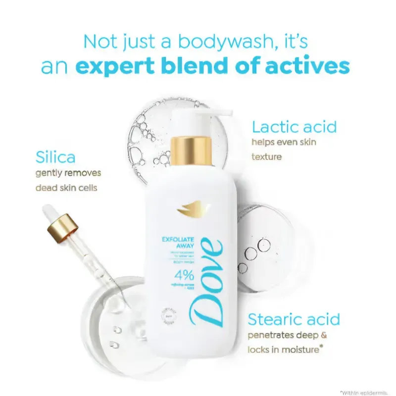 Gel de baño Dove 