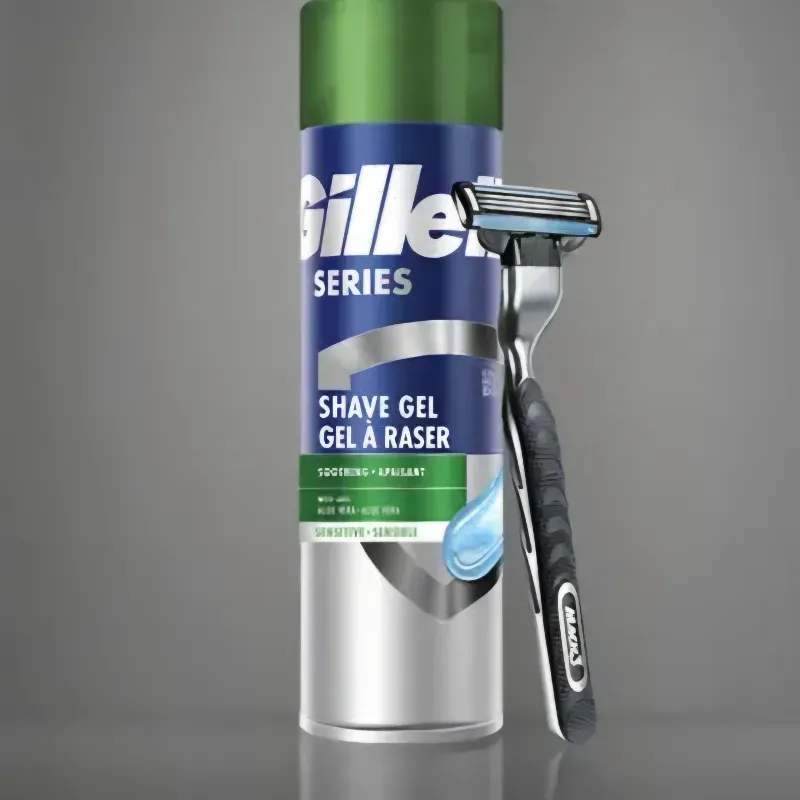 Gel para afeitar gillete 