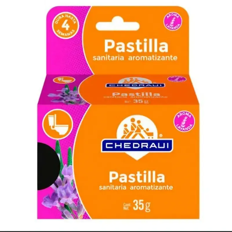 Pastilla sanitaria aromátizante 