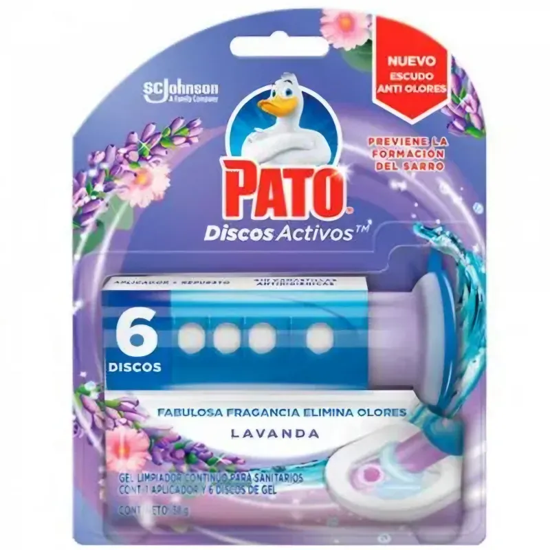 Pato discos activo para inodoros 