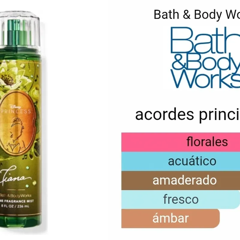 Set de colonia y crema bath and body works 