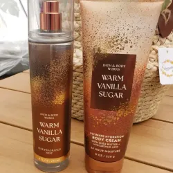 Set de colonia y crema bath and body works 