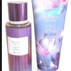 Set de colonia y crema victoria secret originales 
