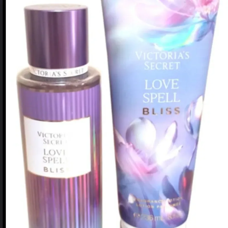 Set de colonia y crema victoria secret originales 