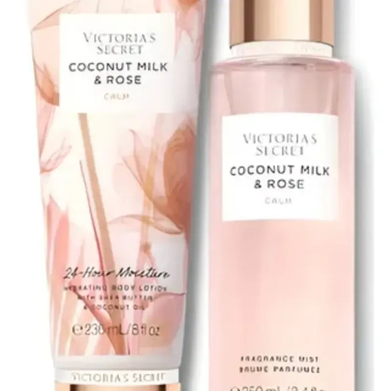 Set de colonia y crema victoria secret originales 