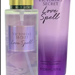 Set de colonia y crema victoria secret originales 