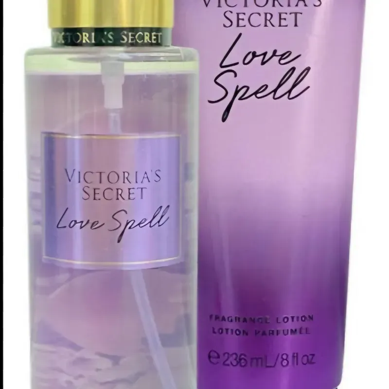 Set de colonia y crema victoria secret originales 