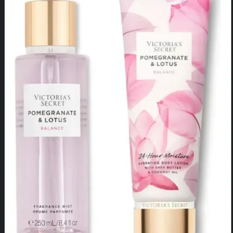 Set de colonia y crema victoria secret originales 