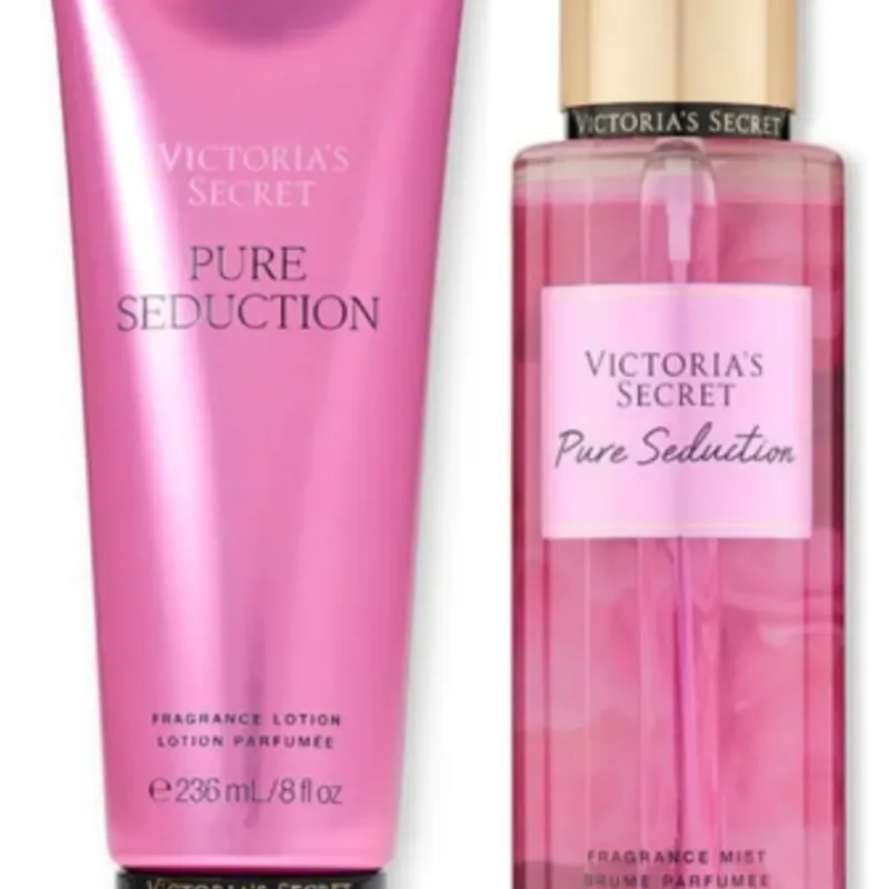 Set de colonia y crema victoria secret 