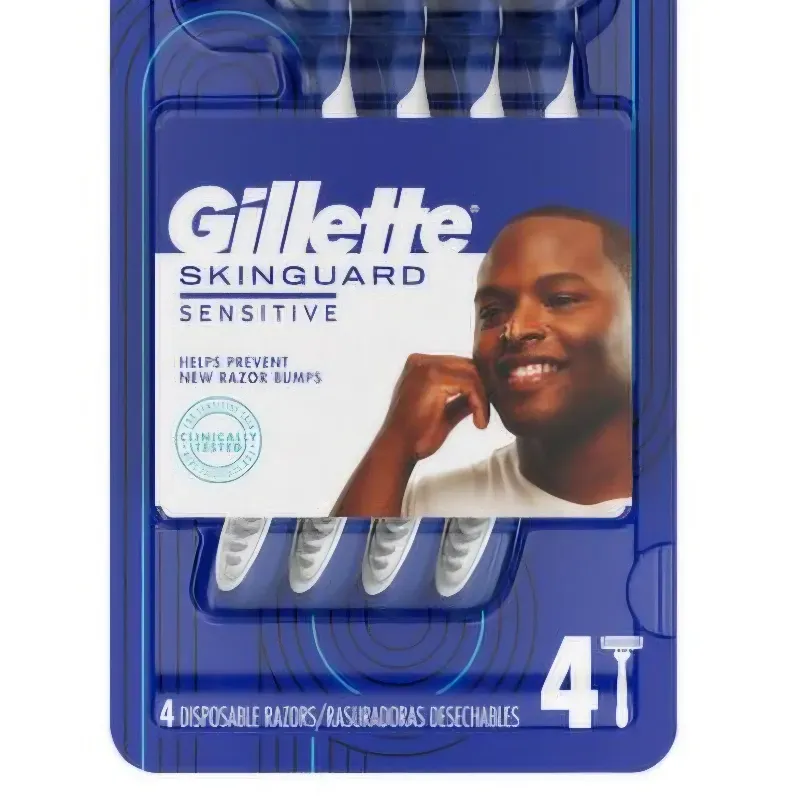 Set de maquina de afeitar gillette desechables