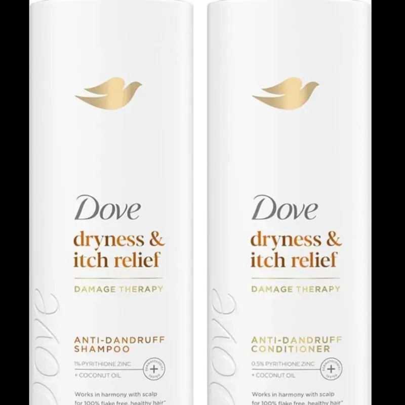 Set de shampoo y acondicionador Dove 
