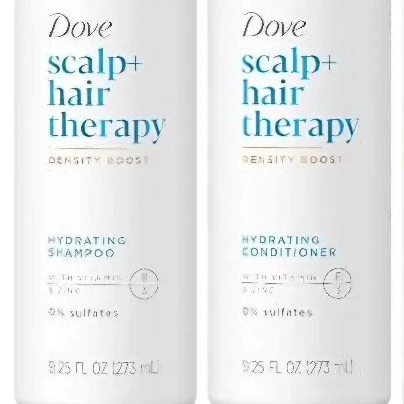 Set de shampoo y acondicionador dove 