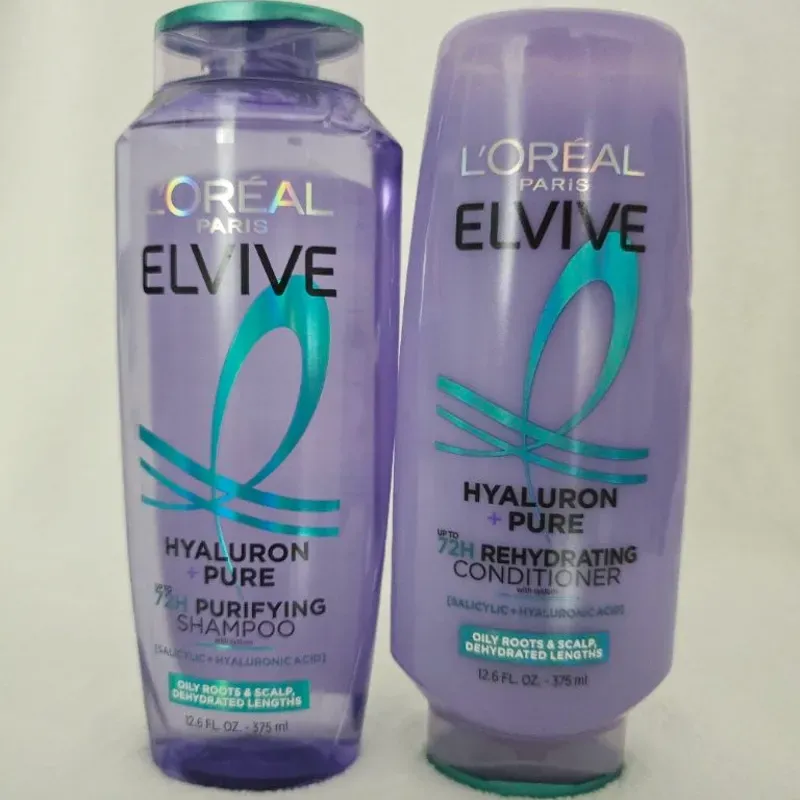 Set de shampoo y acondicionador L’Oréal Paris de acido hialuronico 