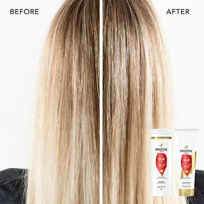 Set de shampoo y acondicionador Pantene Pro-V Radiant Color 
