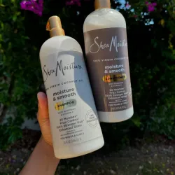 Set de shampoo y acondicionador SheaMoisture 1 litro  