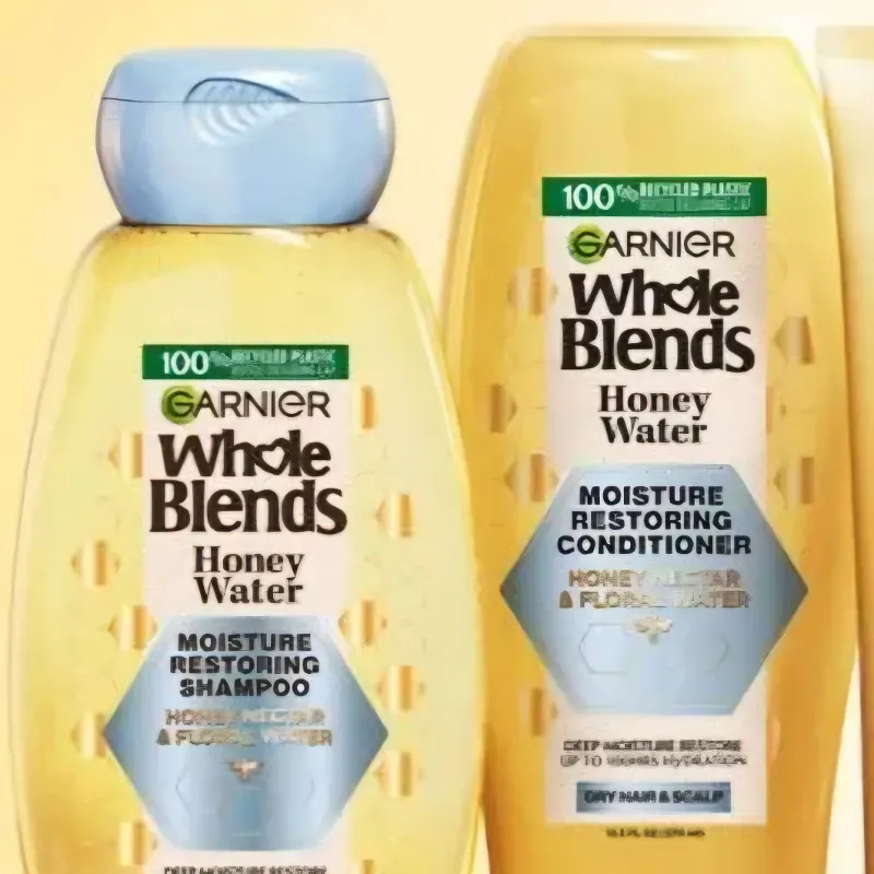 Set de shampoo y acondicionador Whole Blends de garnier 
