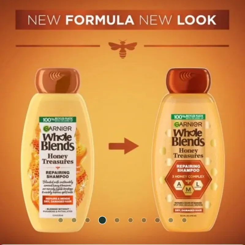 Set shampoo y acondicionador Whole Blends de Garnier 