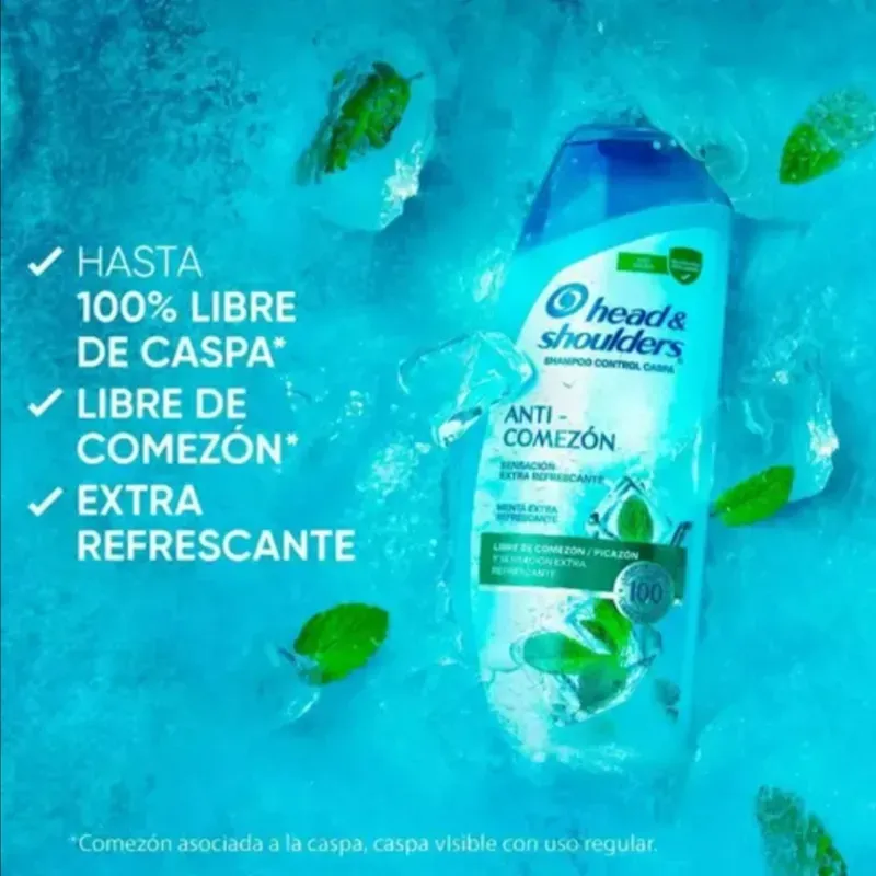 Shampoo head and shoulders 