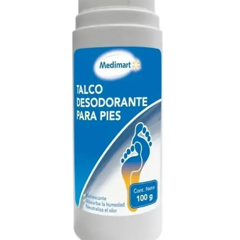 Talco para pies 