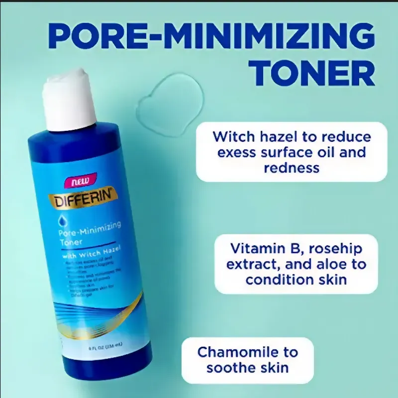 Tonico facial minimizador de poros Differin