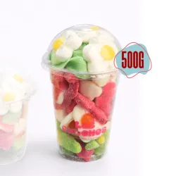 Vaso de 500g de chuches. Mix dulce 3