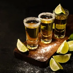 Shot de tequila olmeca