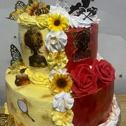 Pastel de 2 pisos