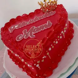 Pastel de corazón