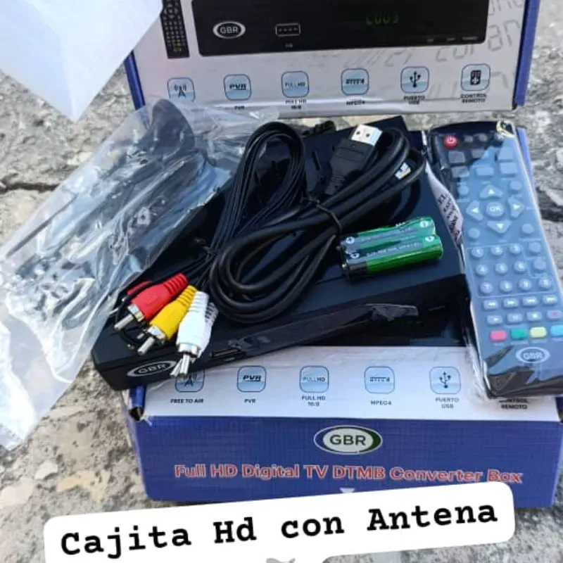 Cajita HD Con Antena 📡 (CM)