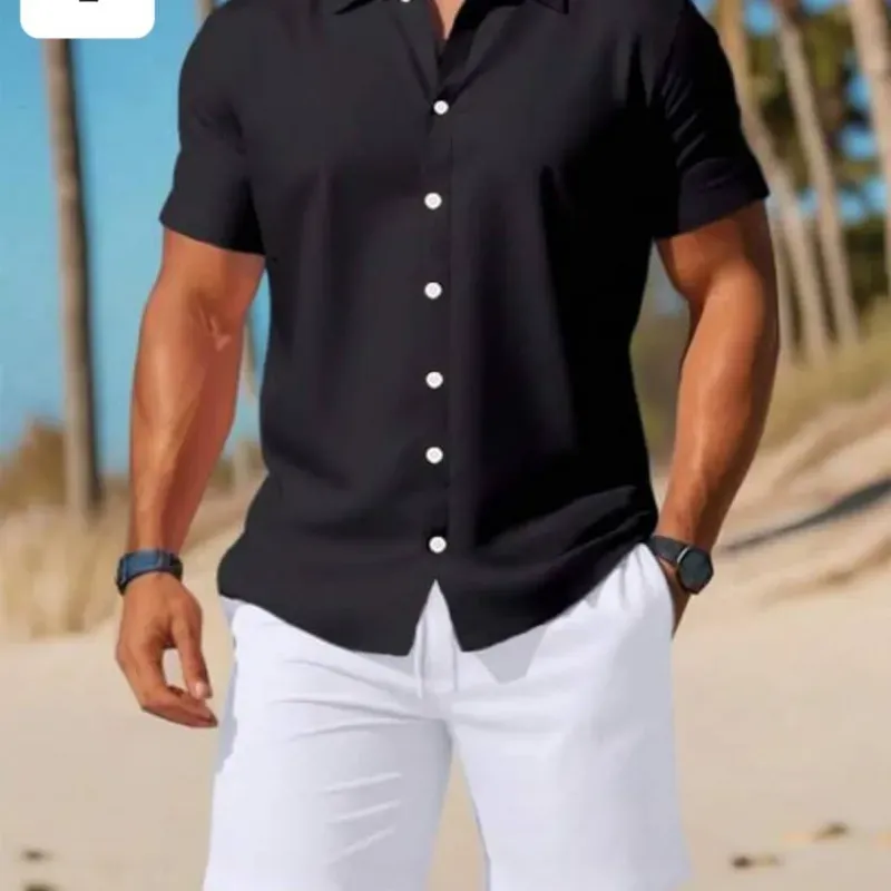 Conjunto Hombre Camisa Short (Fel)