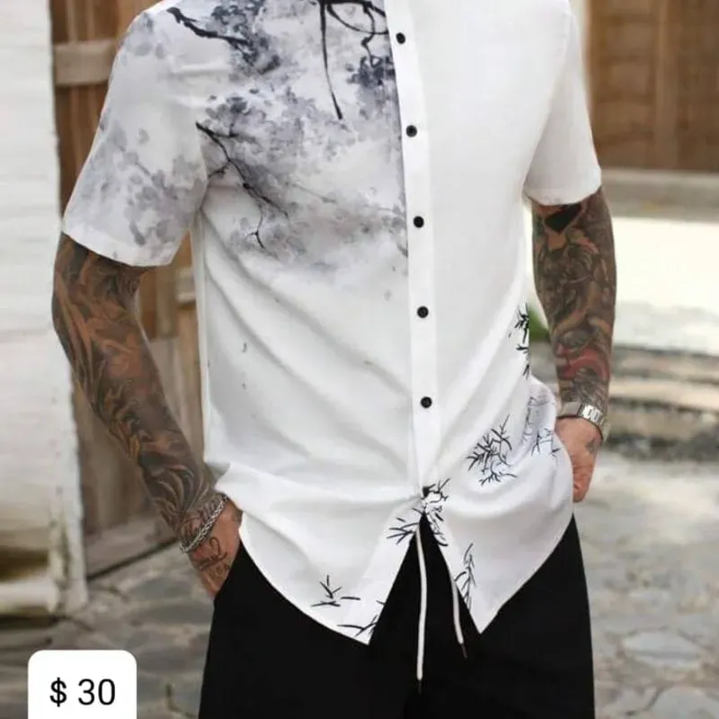 Conjunto Hombre Camisa Short (Fel)