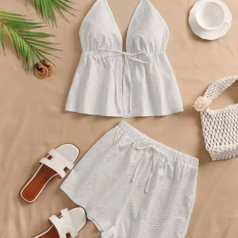 Conjunto M Blusa Short