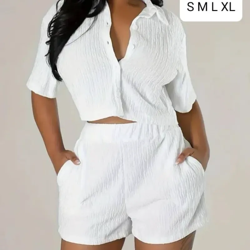 Conjunto M Blusa Short