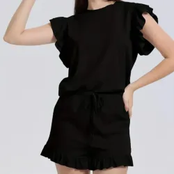 Conjunto M Blusa Short 