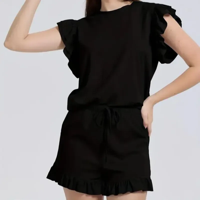 Conjunto M Blusa Short 