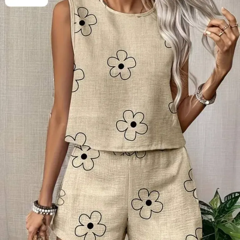 Conjunto Mujer Blusa Short (Fel)