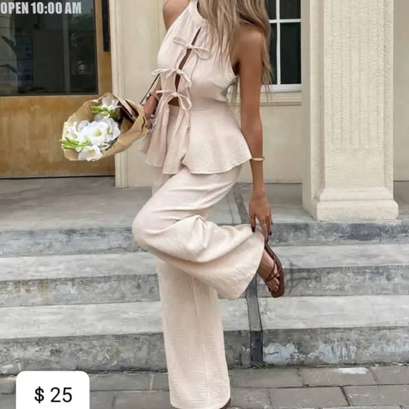 Conjunto Mujer Blusa y Pantaloneta (Fel)