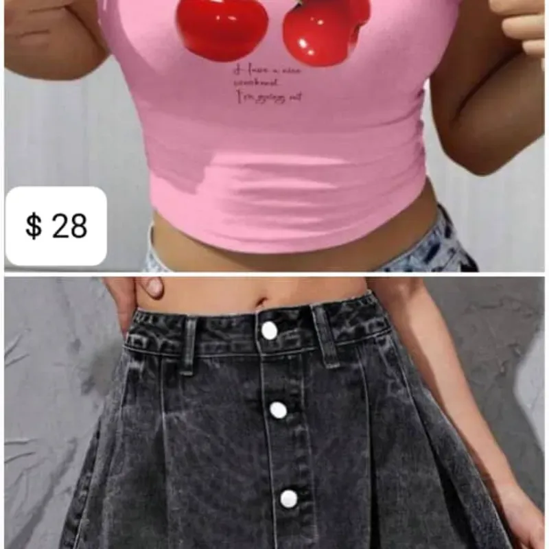 Conjunto Mujer Top Saya (Fel)