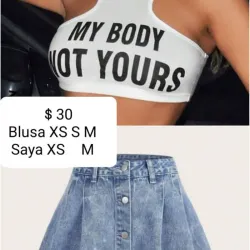 Conjunto Top Saya 