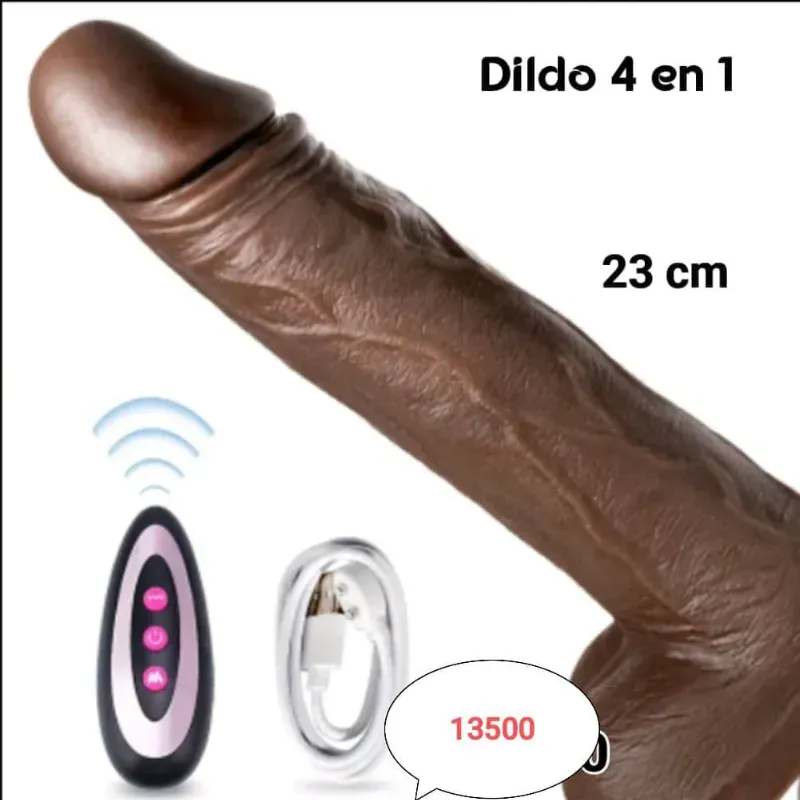 Dildo 4 en 1 